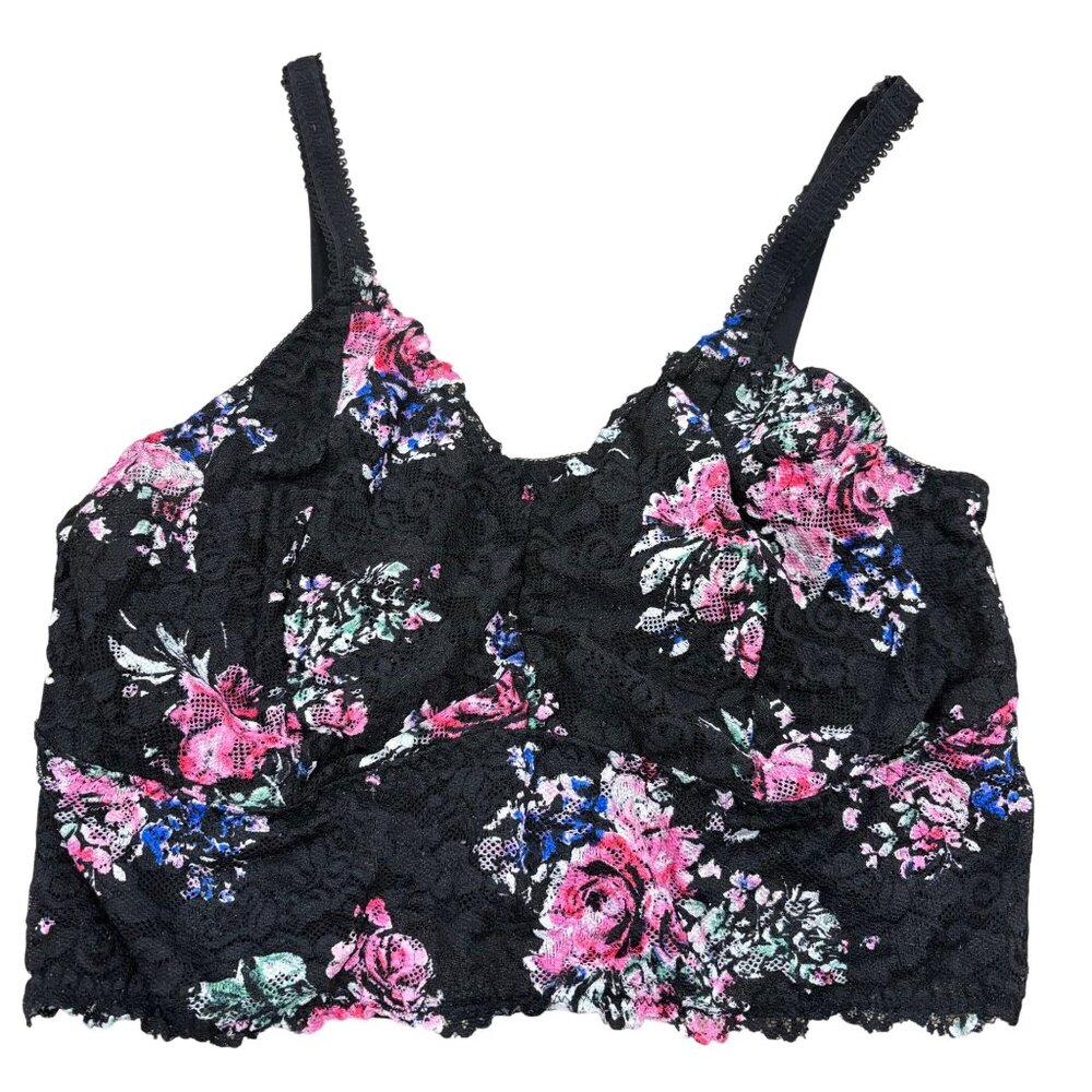 Torrid Floral Lace Bralette 148862 Size 1
